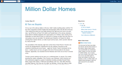 Desktop Screenshot of million-dollar-homes.blogspot.com