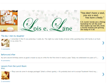 Tablet Screenshot of lois-e-lane.blogspot.com