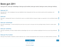 Tablet Screenshot of bestegsm2011.blogspot.com