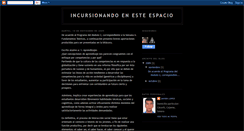 Desktop Screenshot of incursionandoenesteespacio.blogspot.com