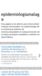 Mobile Screenshot of epidemiologiamalaga.blogspot.com