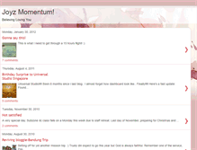 Tablet Screenshot of joyzmomentum.blogspot.com
