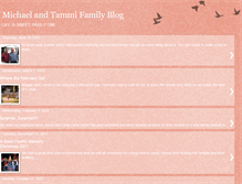 Tablet Screenshot of michael-tammifamily.blogspot.com