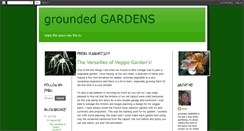 Desktop Screenshot of groundedgardens.blogspot.com