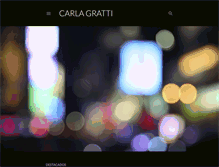 Tablet Screenshot of carlagratti.blogspot.com