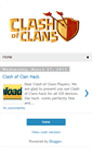 Mobile Screenshot of clash-of-clans-hacked.blogspot.com