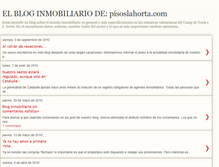Tablet Screenshot of pisoslahorta.blogspot.com