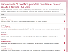 Tablet Screenshot of mlle-n.blogspot.com
