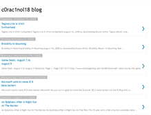 Tablet Screenshot of c0rac1nol18.blogspot.com