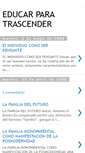 Mobile Screenshot of educarparatrascender-isabel-isabel.blogspot.com