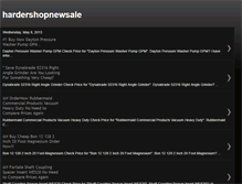 Tablet Screenshot of hardershopnewsale.blogspot.com