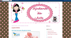 Desktop Screenshot of ajudantedaarte.blogspot.com