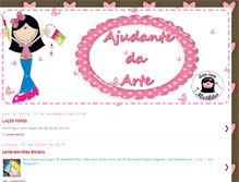 Tablet Screenshot of ajudantedaarte.blogspot.com