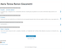 Tablet Screenshot of mariateramongiacometti.blogspot.com