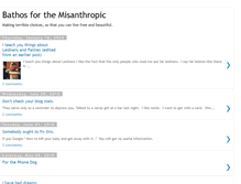 Tablet Screenshot of bathosforthemisanthropic.blogspot.com