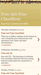 Mobile Screenshot of freeadsfreeclassifieds.blogspot.com