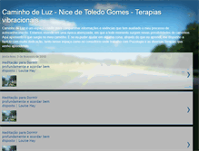 Tablet Screenshot of caminhadadeluz.blogspot.com