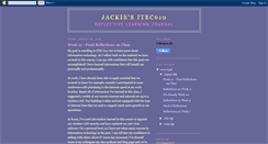 Desktop Screenshot of jackie-itec610.blogspot.com