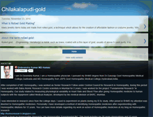 Tablet Screenshot of chilakalapudi-gold.blogspot.com