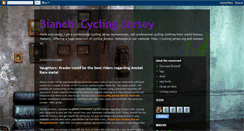 Desktop Screenshot of bianchicyclingjersey.blogspot.com