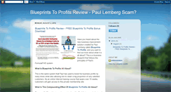 Desktop Screenshot of blueprintstoprofitsreview-scam-bonus.blogspot.com
