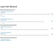 Tablet Screenshot of laser-hair-removal-easy.blogspot.com