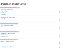 Tablet Screenshot of dragonballzsupersaiyan1.blogspot.com