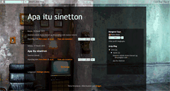 Desktop Screenshot of antisinetron.blogspot.com