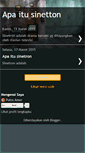 Mobile Screenshot of antisinetron.blogspot.com