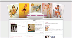 Desktop Screenshot of julianamirandainwonderland.blogspot.com