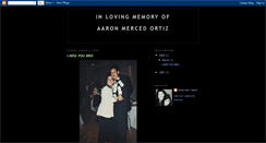 Desktop Screenshot of aaronortiz.blogspot.com