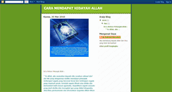 Desktop Screenshot of caramendapathidayahallah.blogspot.com