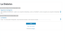 Tablet Screenshot of diabetespiura06.blogspot.com