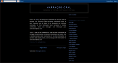 Desktop Screenshot of narracaooral.blogspot.com
