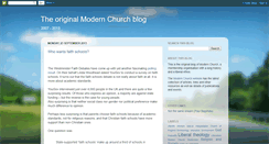 Desktop Screenshot of modernchurchblog.blogspot.com