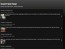 Tablet Screenshot of insert-text-hear.blogspot.com