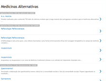 Tablet Screenshot of amedicinalternativa.blogspot.com