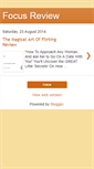 Mobile Screenshot of focusreview.blogspot.com