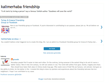 Tablet Screenshot of kalimerhaba-friendship.blogspot.com