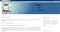 Desktop Screenshot of nightowlknits.blogspot.com