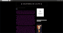 Desktop Screenshot of lilithpotter.blogspot.com