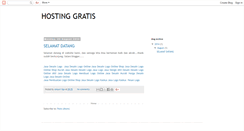 Desktop Screenshot of hosting-gratis1.blogspot.com