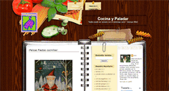 Desktop Screenshot of cocinaypaladar.blogspot.com