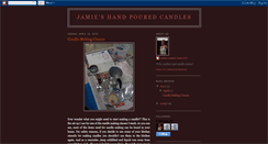 Desktop Screenshot of jamiescandles.blogspot.com