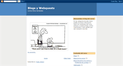 Desktop Screenshot of blogsywebquests.blogspot.com