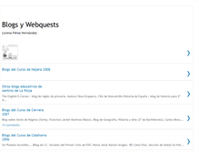 Tablet Screenshot of blogsywebquests.blogspot.com