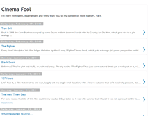 Tablet Screenshot of cinemafool.blogspot.com