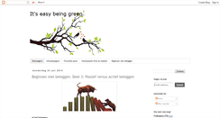 Desktop Screenshot of duurzaam-sparen.blogspot.com