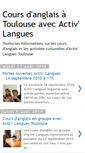 Mobile Screenshot of cours-d-anglais-toulouse.blogspot.com