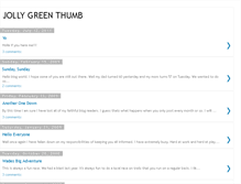 Tablet Screenshot of jollygreenthumb.blogspot.com